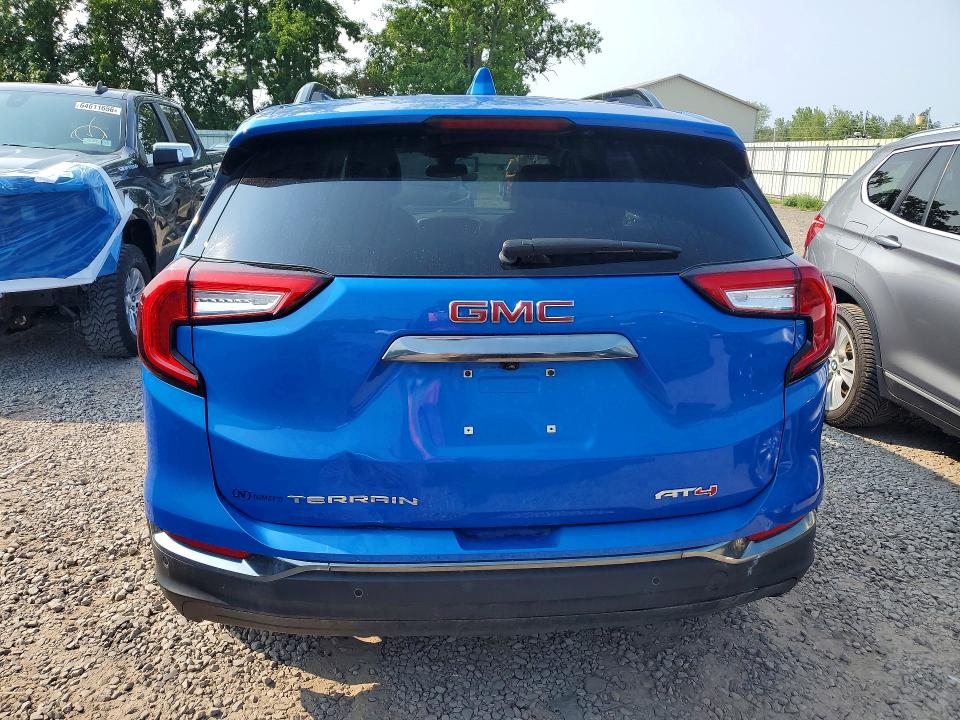2024 Gmc Terrain VIN 3GKALYEG7RL231580 COPART salvage auction — FRONT END, Ny - Mv-907A Salvage Certificate, sold $10,100 on 2026-08-19 (photo 6)