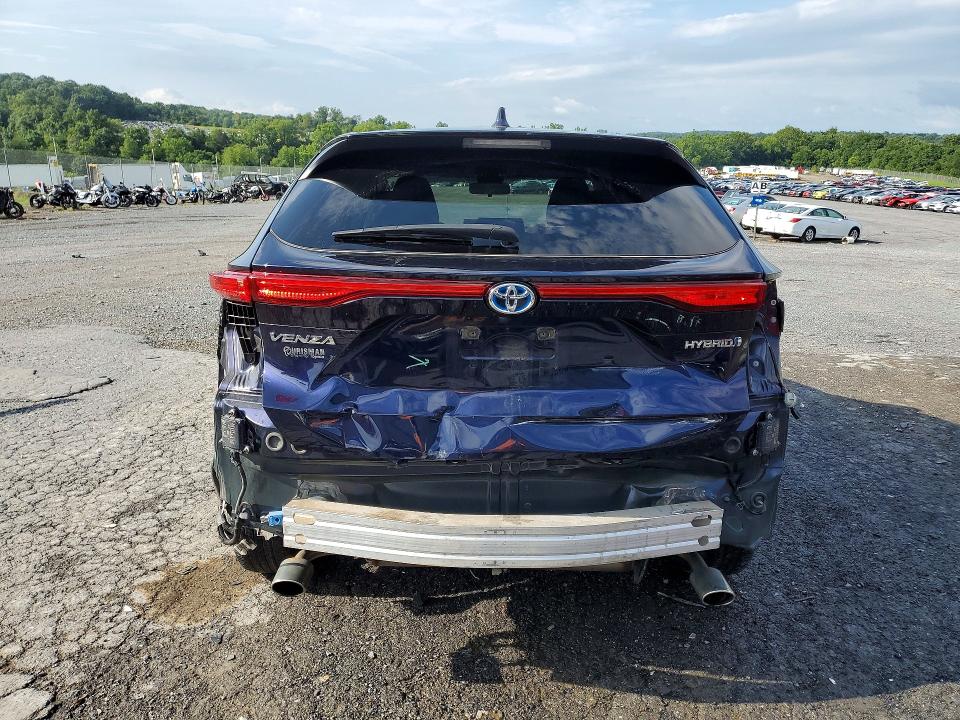 2021 Toyota Venza VIN JTEAAAAH1MJ015212 COPART salvage auction — REAR END, Salvage Title, sold $10,500 on 2026-08-21 (photo 6)
