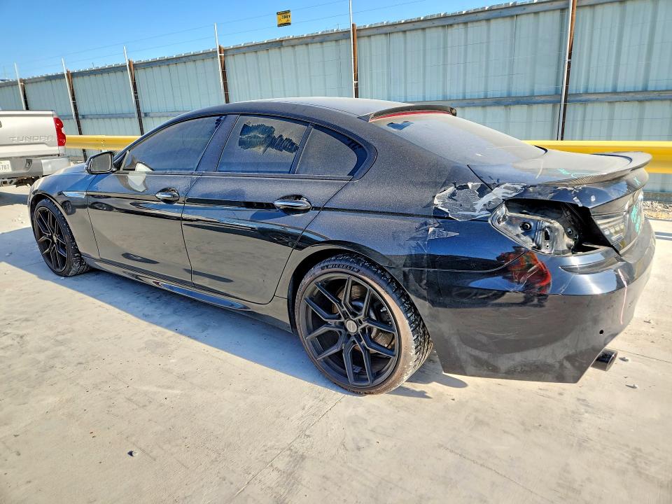 2016 BMW 6er VIN WBA6D0C57GG432542 COPART salvage auction — REAR END, Tx - Salvage Vehicle Title, sold $9,100 on 2026-08-21 (photo 2)