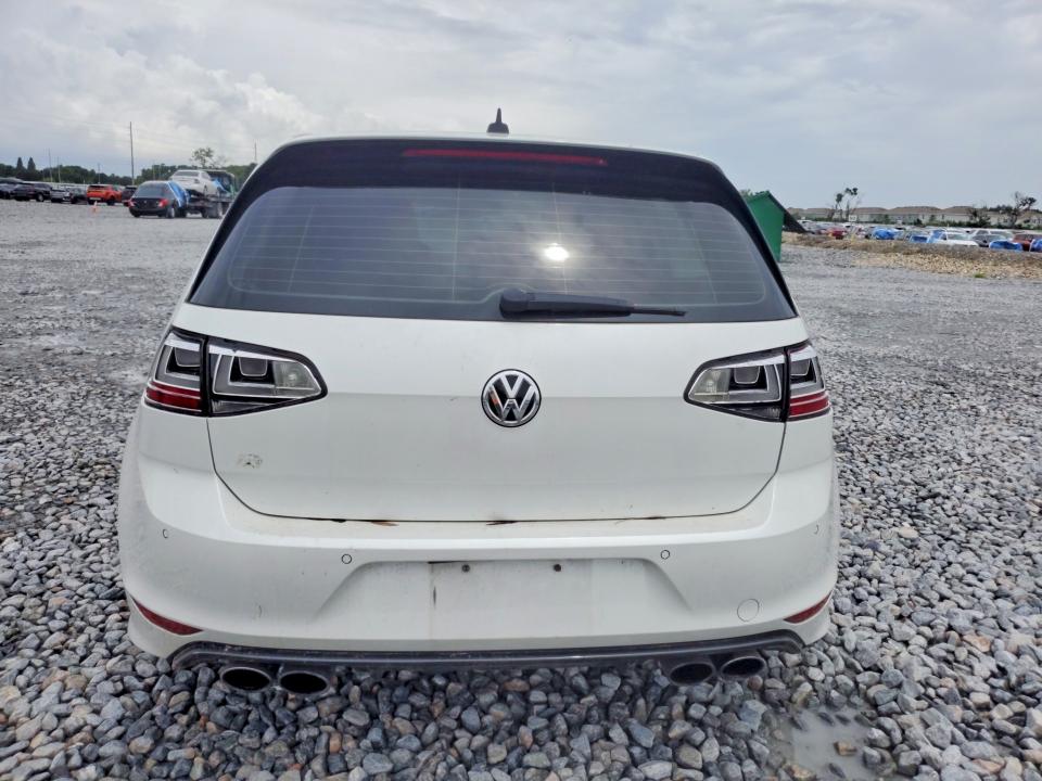 2016 Volkswagen Golf r VIN WVWUF7AU0GW239050 COPART salvage auction — SIDE, Fl - Cert Of Title Slvg Rebuildable (P), sold $8,500 on 2026-08-11 (photo 6)