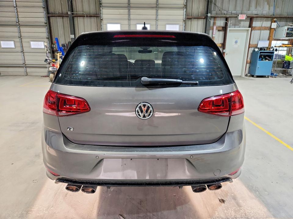 2017 Volkswagen Golf VIN WVWVF7AU5HW176954 COPART salvage auction — HAIL, MO - SALVAGE CERTIFICATE OF TITLE, sold $9,000 on 2026-08-24 (photo 6)