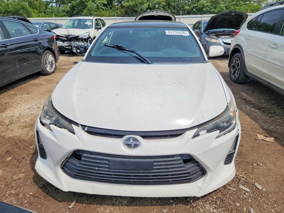 2014 Scion Tc VIN JTKJF5C7XE3072007 COPART salvage auction — FRONT END, Fl - Certificate Of Title, sold $725 on 2026-09-01 (photo 5)