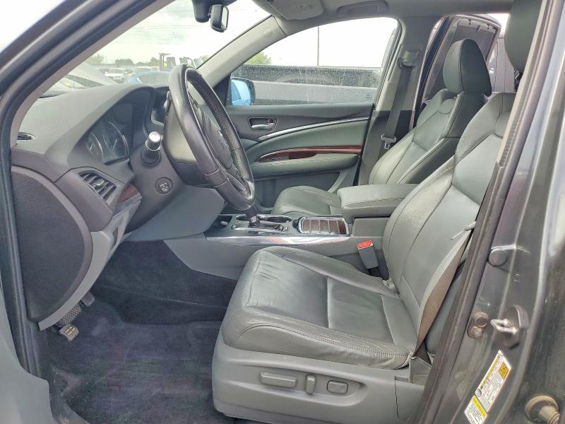 2015 Acura Mdx VIN 5FRYD3H66FB001244 COPART salvage auction — FRONT END, Id - Salvage Certificate Of Title, sold $2,000 on 2026-09-03 (photo 7)