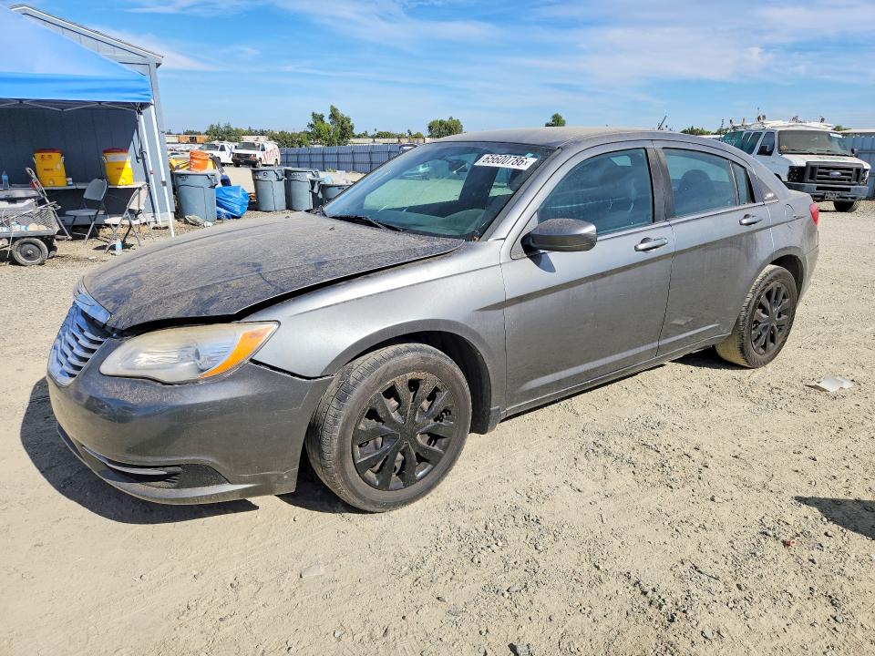 2012 Chrysler 200 VIN 1C3CCBAB1CN145110 COPART salvage auction — FRONT END, Ca - App For Dup Salvage Or Ac, sold $150 on 2026-09-01 (photo 1)