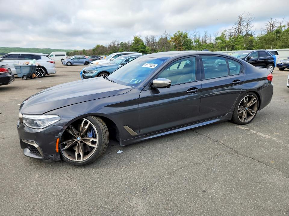 2019 BMW M550i xdrive VIN WBAJB9C57KB289148 — COPART salvage auction photo