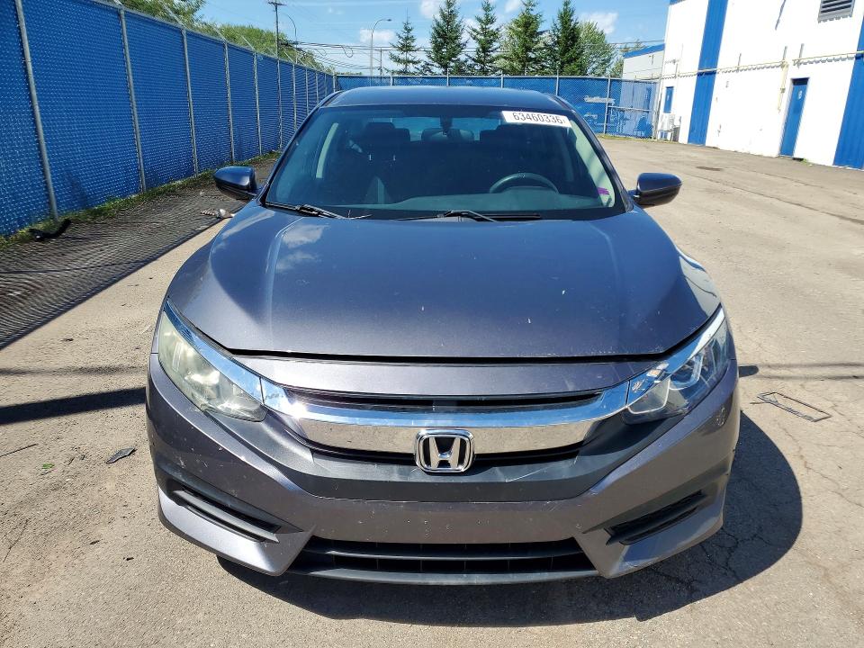 2016 Honda Civic VIN 2HGFC2F52GH001982 COPART salvage auction — REAR END, Salvage Title, sold $3,650 on 2026-08-27 (photo 5)