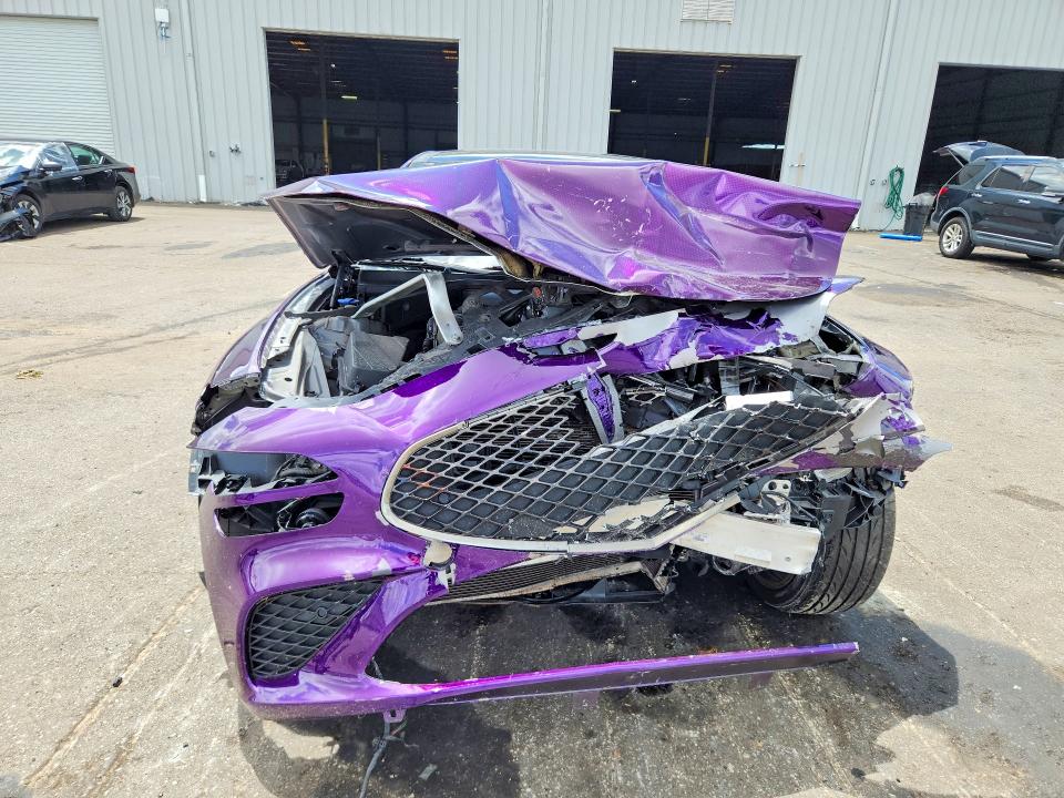 2022 Genesis G70 VIN KMTG54TE8NU103263 COPART salvage auction — FRONT END, Fl - Cert Of Title Slvg Rebuildable, sold $275 on 2026-09-18 (photo 5)