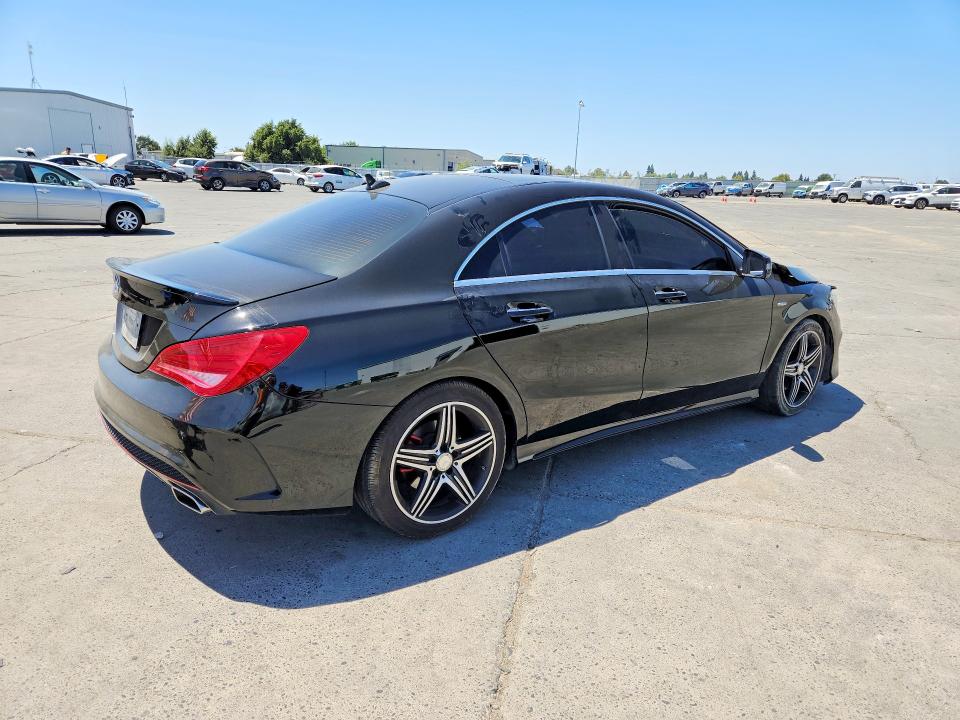2016 Mercedes-benz Cla-klasse VIN WDDSJ4EB9GN377842 COPART salvage auction — FRONT END, Ca - Salvage Certificate, sold $675 on 2026-08-17 (photo 3)