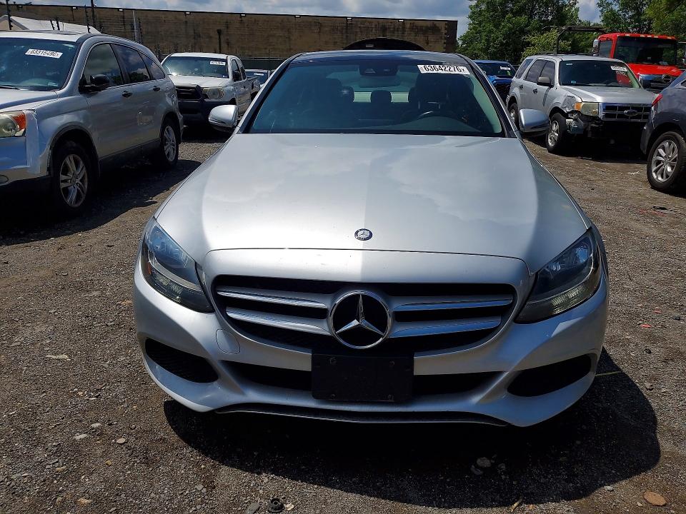 2016 Mercedes-benz C-klasse VIN WDDWF4KB9GR146956 COPART salvage auction — FRONT END, Md - Certificate Of Title, sold $3,900 on 2026-08-15 (photo 5)