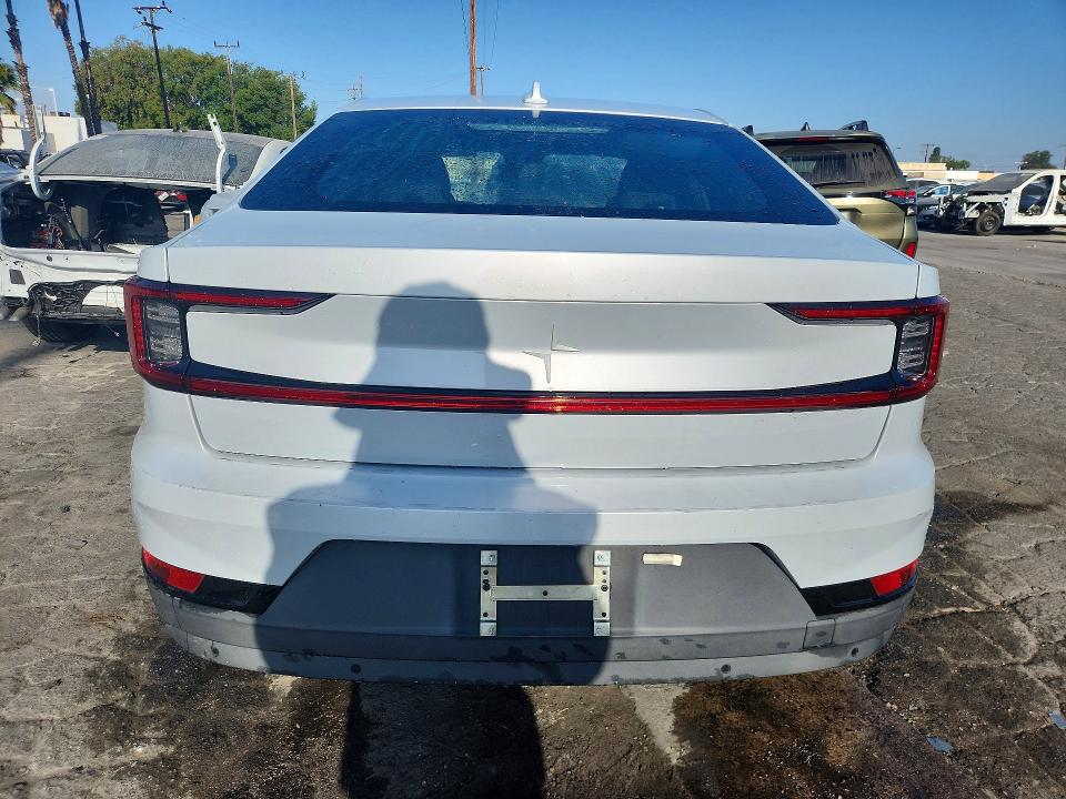 2023 Polestar 2 VIN YSMEG3KA3PL145863 COPART salvage auction — FRONT END, CA - SALVAGE CERTIFICATE, sold $7,100 on 2026-08-21 (photo 6)