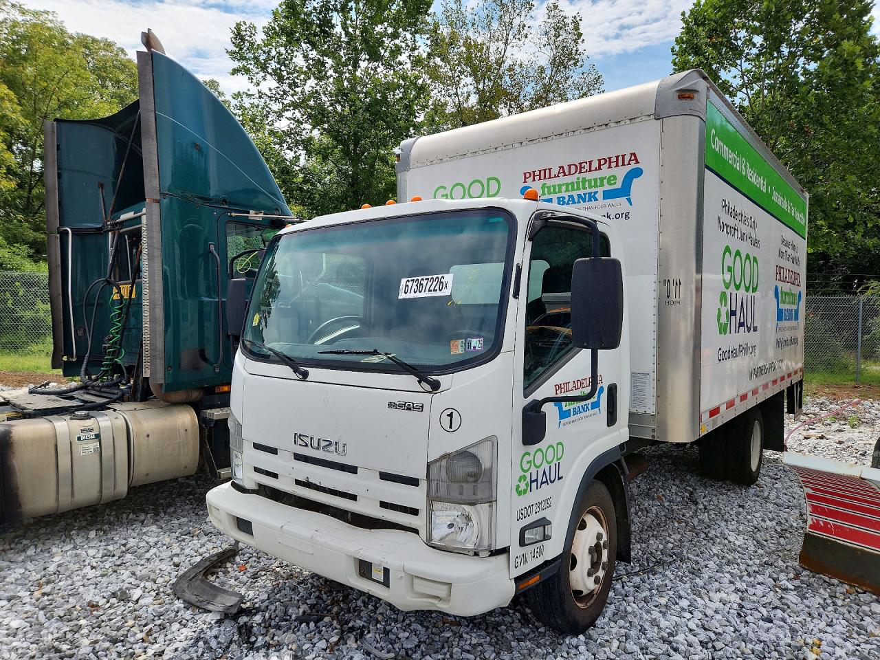 2015 Isuzu Npr Hd VIN 54DC4W1C1FS807133 — COPART salvage auction photo