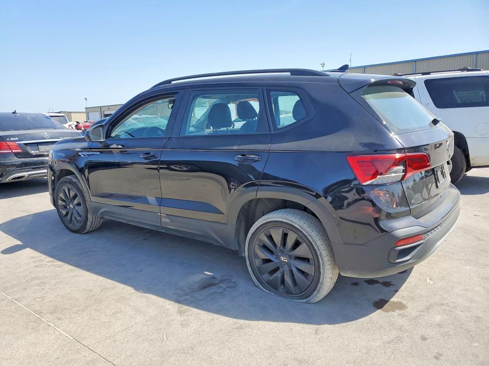 2024 Volkswagen Taos VIN 3VV5X7B23RM105314 COPART salvage auction — SIDE, Tx - Certificate Of Title (P), sold $7,300 on 2026-08-24 (photo 2)
