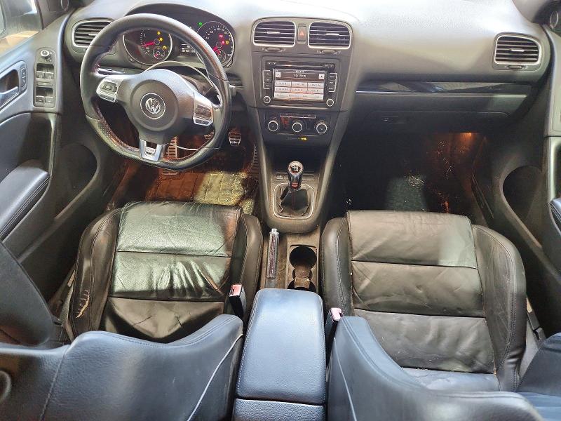 2010 Volkswagen Gti VIN WVWGD7AJ9AW139030 COPART salvage auction — FRONT END, PA - CERTIFICATE OF SALVAGE, sold $625 on 2026-08-13 (photo 8)
