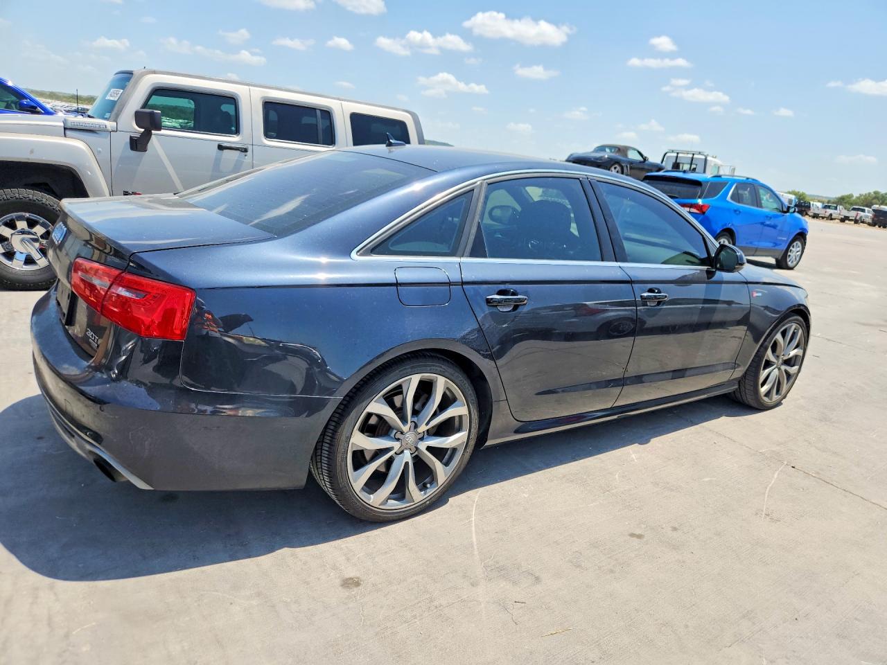 2012 Audi A6 VIN WAUHGAFC4CN170078 COPART salvage auction — Front End, MT - CERTIFICATE OF TITLE, sold $1,050 on 2026-09-10 (photo 3)