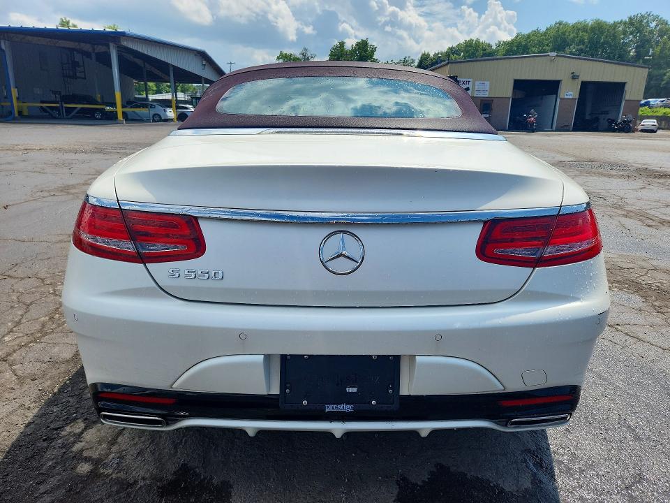 2017 Mercedes-benz VIN WDDXK8CB9HA024118 COPART salvage auction — WATER/FLOOD, Nj - Certificate Of Title, sold $400 on 2026-08-13 (photo 6)