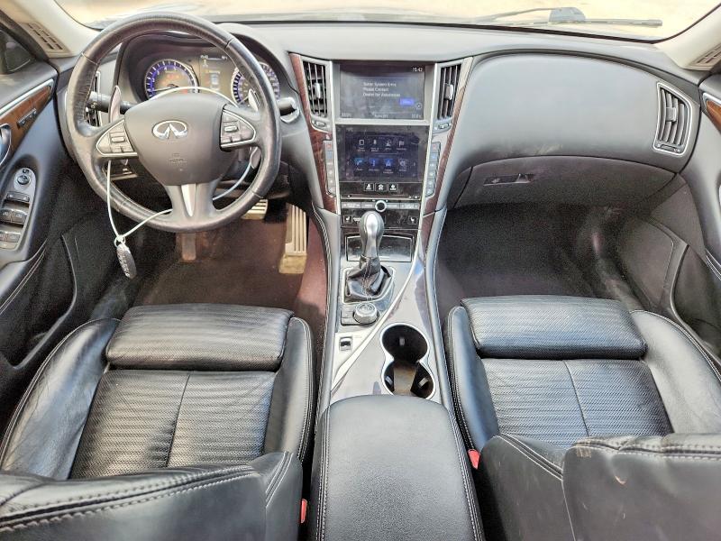 2016 Infiniti Q50 VIN JN1FV7AR5GM450363 COPART salvage auction — FRONT END, Ab - Bos - Active, sold $7,700 on 2026-08-20 (photo 8)