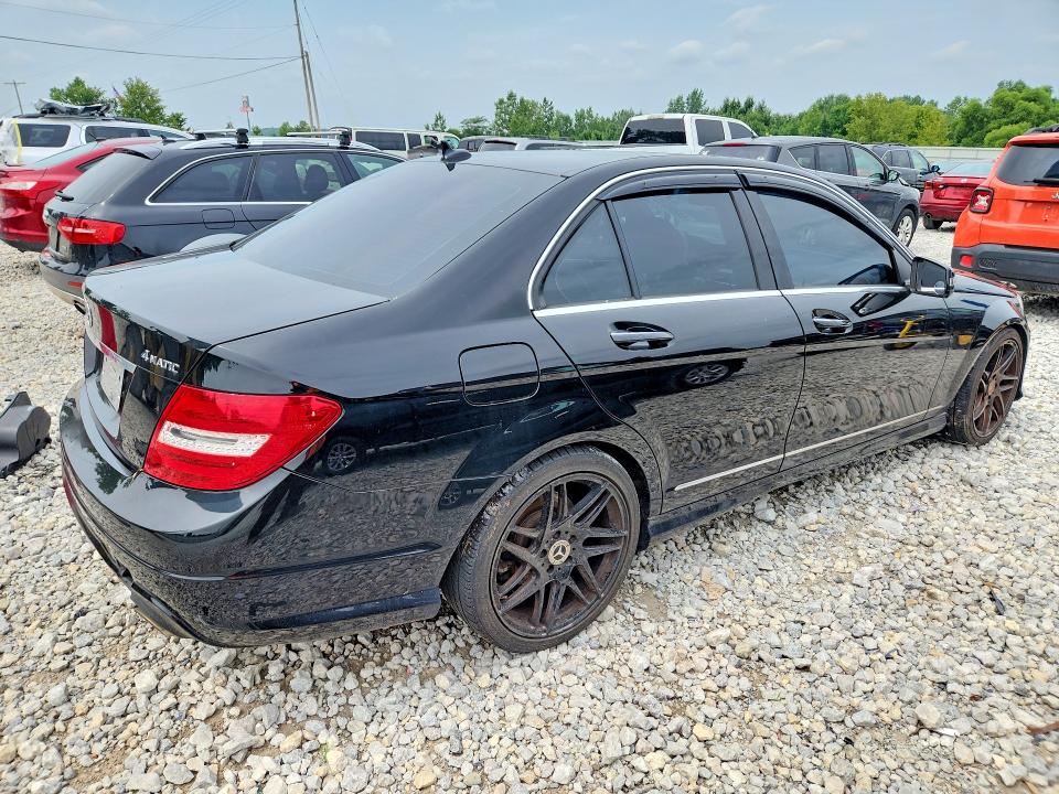 2012 Mercedes-benz VIN WDDGF8BB6CR200879 COPART salvage auction — NORMAL WEAR, Mi - Certificate Of Title, sold $950 on 2026-08-13 (photo 3)