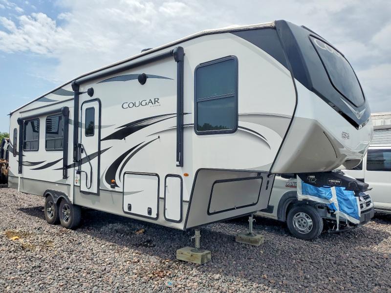 2023 Keystone Cougar VIN 4YDFCGP25P2500412 COPART salvage auction — SIDE, MO - SALVAGE CERTIFICATE OF TITLE, sold $15,500 on 2026-10-08 (photo 1)