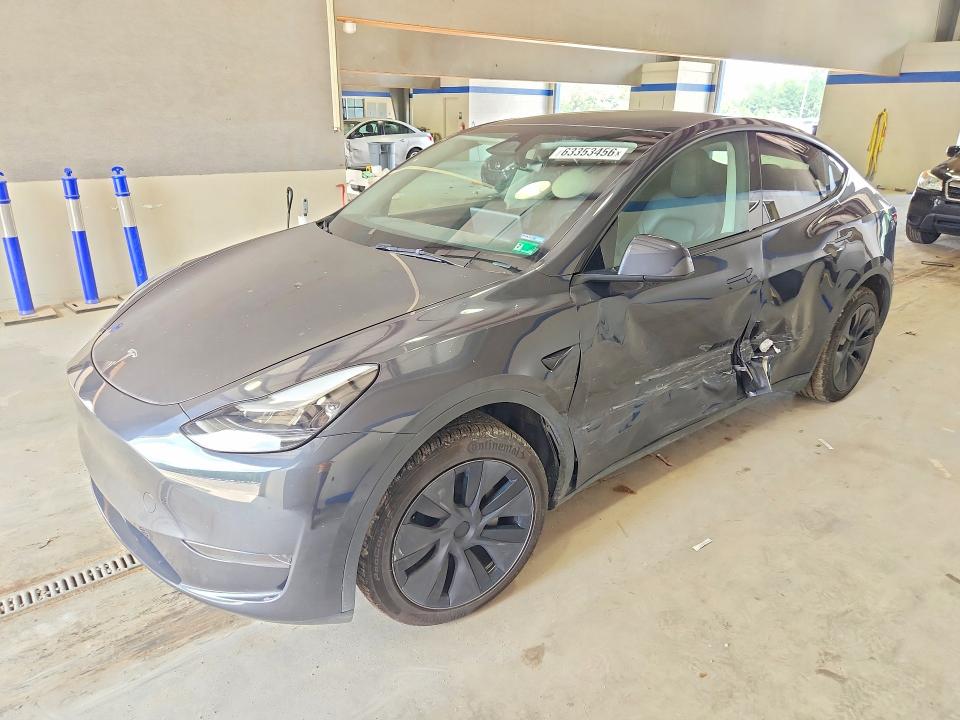 2025 Tesla Model y VIN 7SAYGDED9SF264861 — COPART salvage auction photo