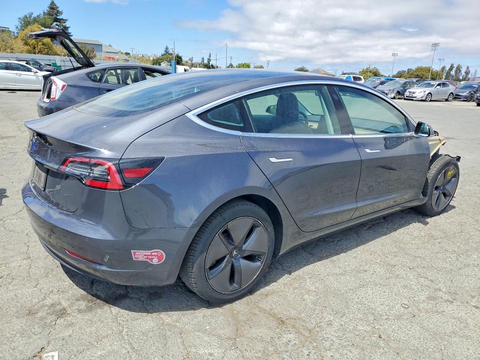 2019 Tesla Model 3 VIN 5YJ3E1EA0KF325502 COPART salvage auction — FRONT END, Ca - Salvage Certificate, sold $5,800 on 2026-08-28 (photo 3)