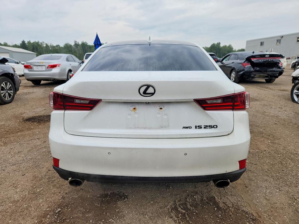 2014 Lexus Is 250 VIN JTHCF1D2XE5001095 COPART salvage auction — FRONT END, ON - PERMIT NO BRAND - UNFIT, sold $3,900 on 2026-08-25 (photo 6)