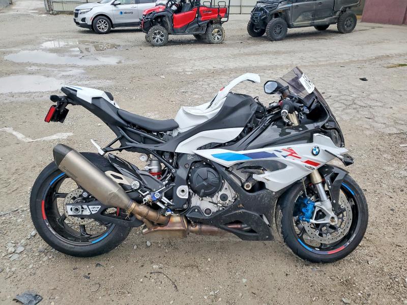 2023 BMW S 1000 VIN WB10E6305P6G64379 COPART salvage auction — FRONT END, IN - CERT OF TITLE-SALVAGE TITLE, sold $9,500 on 2026-09-03 (photo 1)
