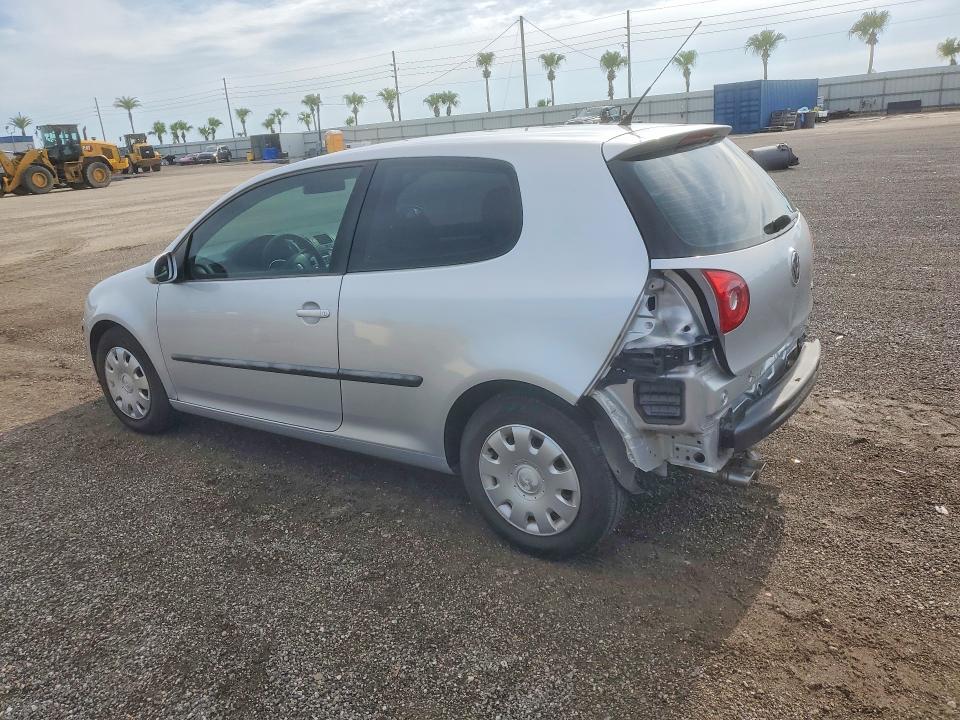 2008 Volkswagen Rabbit VIN WVWBB71K08W293662 COPART salvage auction — REAR END, FL - CERT OF TITLE SLVG REBUILDABLE, sold $575 on 2026-08-17 (photo 2)