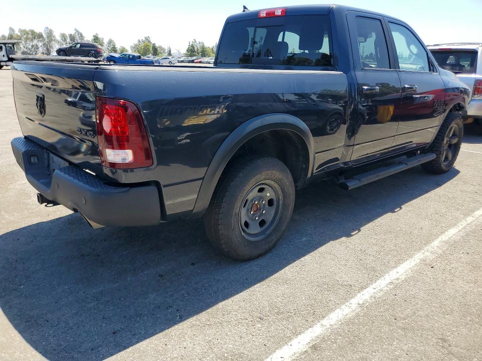 2019 Ram 1500 VIN 1C6RR7GT5KS705980 COPART salvage auction — FRONT END, Ca - Salvage Certificate, sold $9,400 on 2026-09-03 (photo 3)