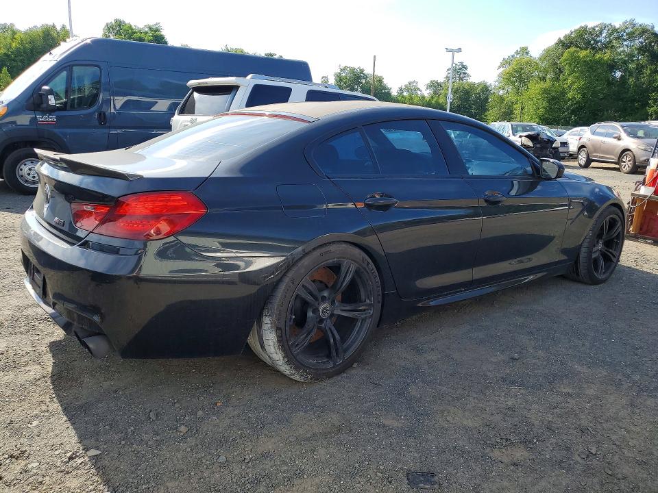 2016 BMW M6 gran coupe VIN WBS6E9C54GG437047 COPART salvage auction — FRONT END, Fl - Certificate Of Title (P), sold $14,700 on 2026-09-15 (photo 3)