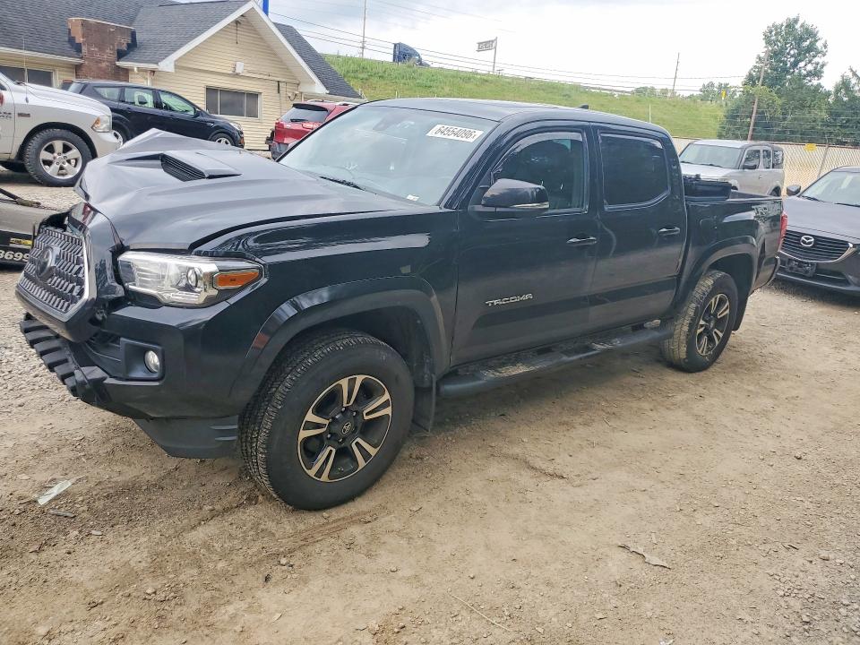 2019 Toyota Tacoma VIN 3TMCZ5AN3KM254716 COPART salvage auction — FRONT END, Oh - Cert Of Title-Salvage, sold $11,700 on 2026-09-05 (photo 1)