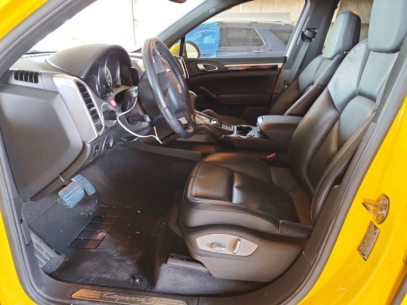 2011 Porsche Cayenne VIN WP1AB2A27BLA42109 COPART salvage auction — FRONT END, Az - Cert Of Title - Salvage, sold $7,200 on 2026-08-26 (photo 7)