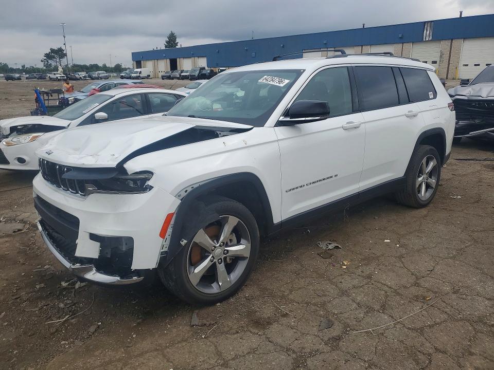 2021 Jeep Cherokee VIN 1C4RJKBG0M8205450 — COPART salvage auction photo