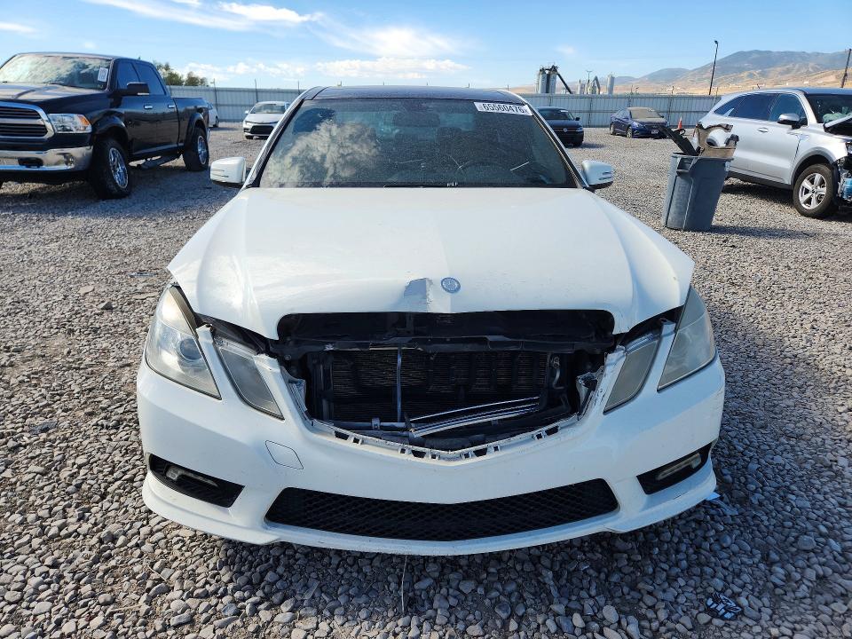 2011 Mercedes-benz E-class VIN WDDHF8HBXBA312397 COPART salvage auction — FRONT END, UT - SALVAGE CERTIFICATE, sold $599 on 2026-09-02 (photo 5)