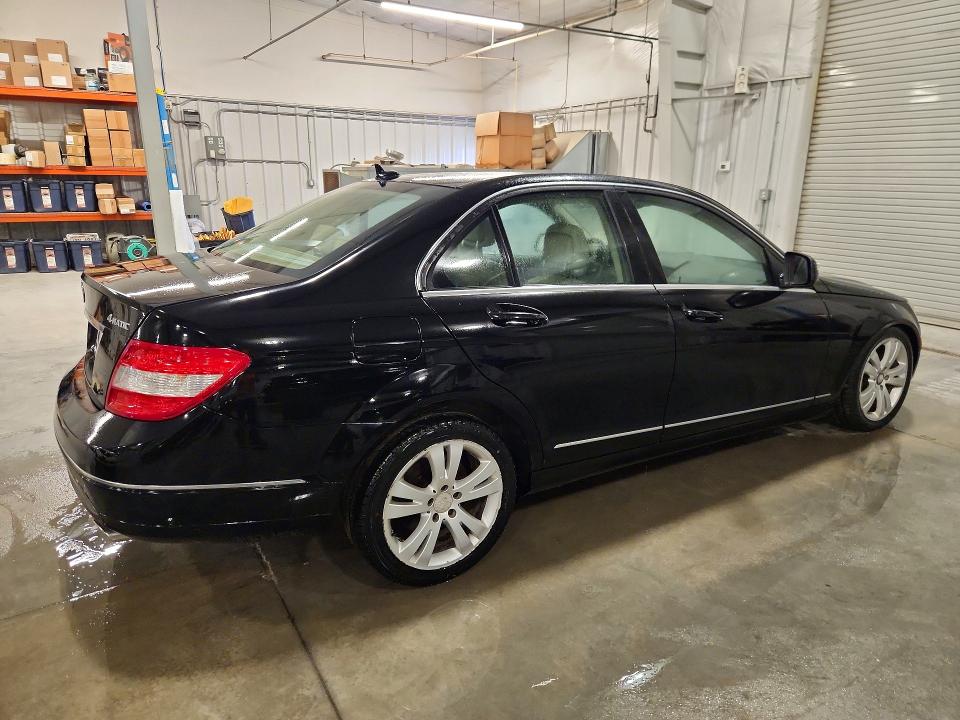2009 Mercedes-benz C class VIN WDDGF81XX9R046618 COPART salvage auction — HAIL, MN - CERTIFICATE OF TITLE, sold $600 on 2026-08-17 (photo 3)