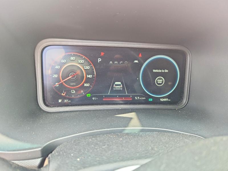 2023 Hyundai Kona VIN KM8K33AG3PU182546 COPART salvage auction — MECHANICAL, IL - CERTIFICATE OF TITLE, sold $7,300 on 2026-08-17 (photo 9)