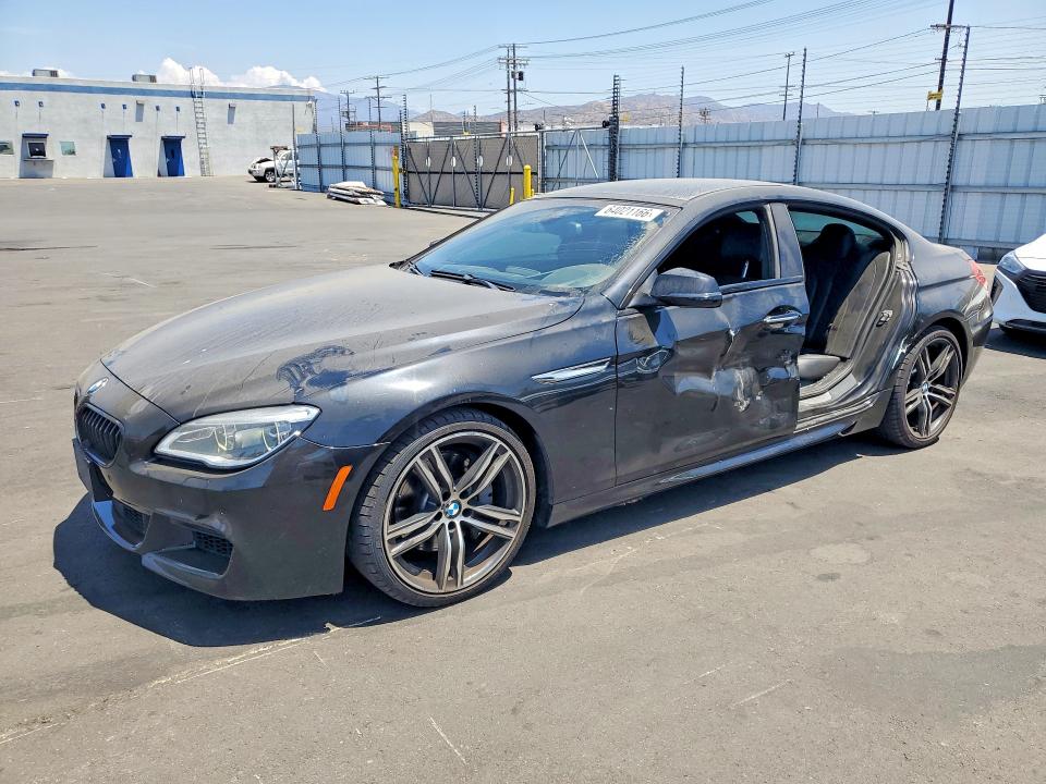 2018 BMW 6er VIN WBA6D4C59JD985970 — COPART salvage auction photo