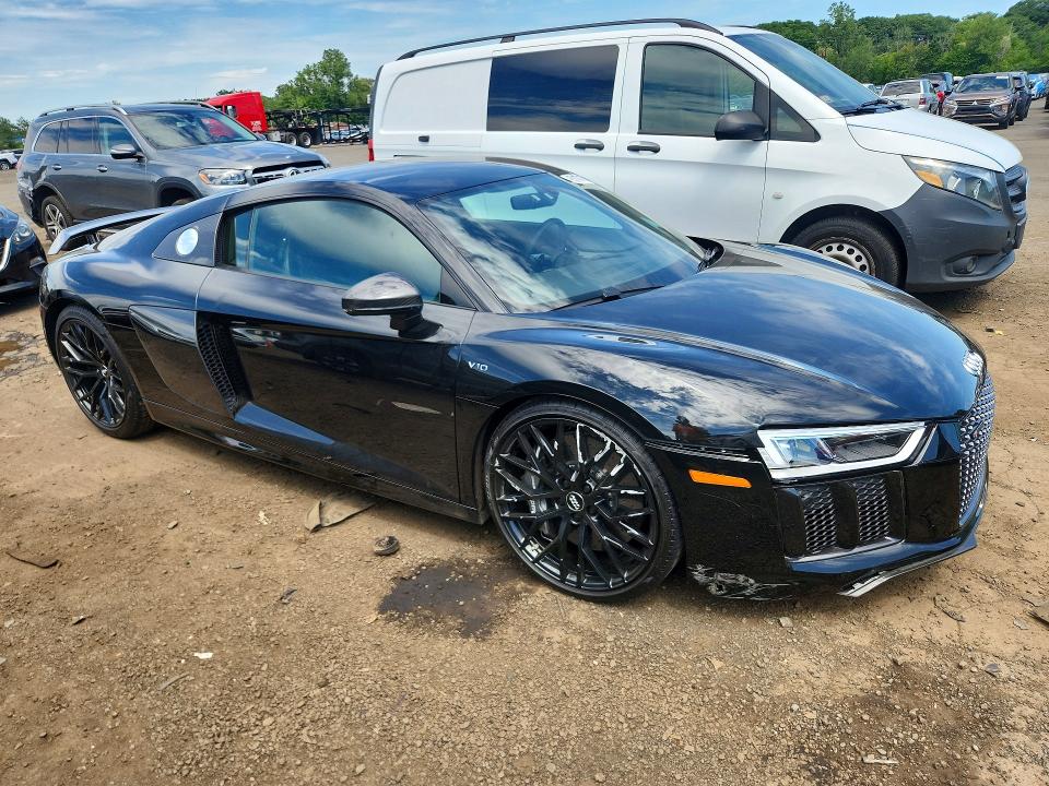 2018 Audi R8 VIN WUAKBAFX8J7901285 COPART salvage auction — REAR END, Ct - Cert Of Title-Salvage, sold $94,000 on 2026-08-13 (photo 4)