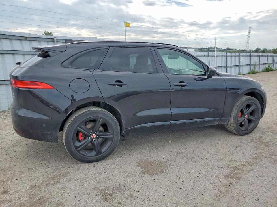 2018 Jaguar F-pace VIN SADCM2FV5JA293930 COPART salvage auction — NORMAL WEAR, On - Permit No Brand - Unfit (P), sold $7,000 on 2026-08-19 (photo 3)