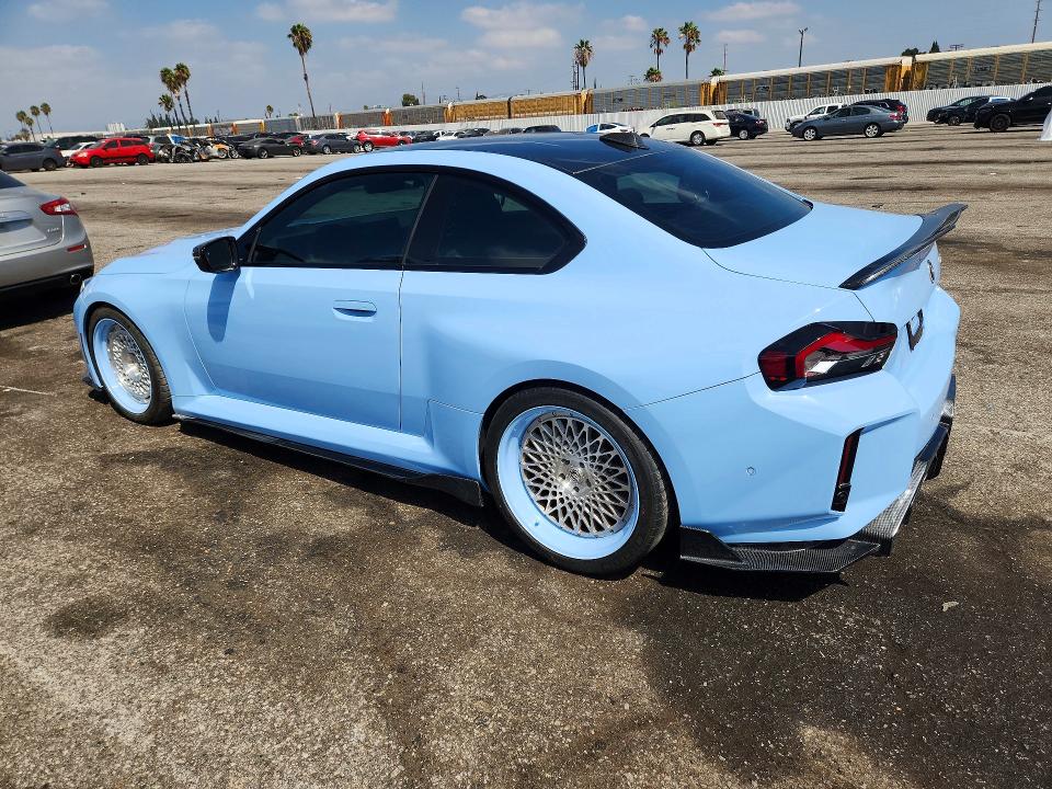 2025 BMW M2 VIN 3MF23DM01S8F08582 COPART salvage auction — UNDERCARRIAGE, CA - SALVAGE CERTIFICATE (P), sold $46,250 on 2026-09-03 (photo 2)