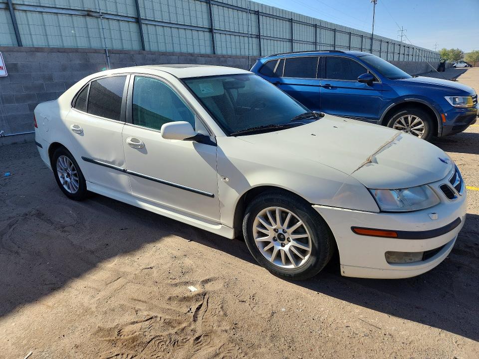 2007 Saab 9-3 VIN YS3FD49Y071123700 COPART salvage auction — FRONT END, NM - CERTIFICATE OF TITLE, sold $325 on 2026-08-13 (photo 4)