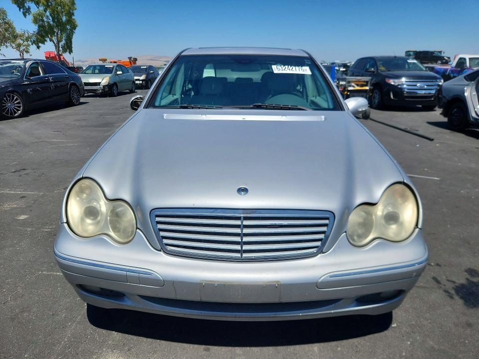 2004 Mercedes-benz C class VIN WDBRF61J14F554570 COPART salvage auction — SIDE, Ca - Salvage Certificate, sold $200 on 2026-08-26 (photo 5)