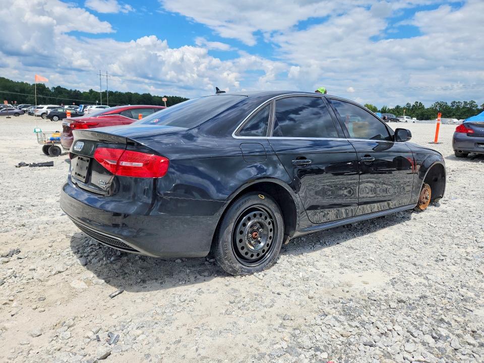 2014 Audi A4 VIN WAUBFAFL4EN012965 COPART salvage auction — FRONT END, GA - CERT OF TITLE-SALVAGE (P), sold $600 on 2026-08-24 (photo 3)
