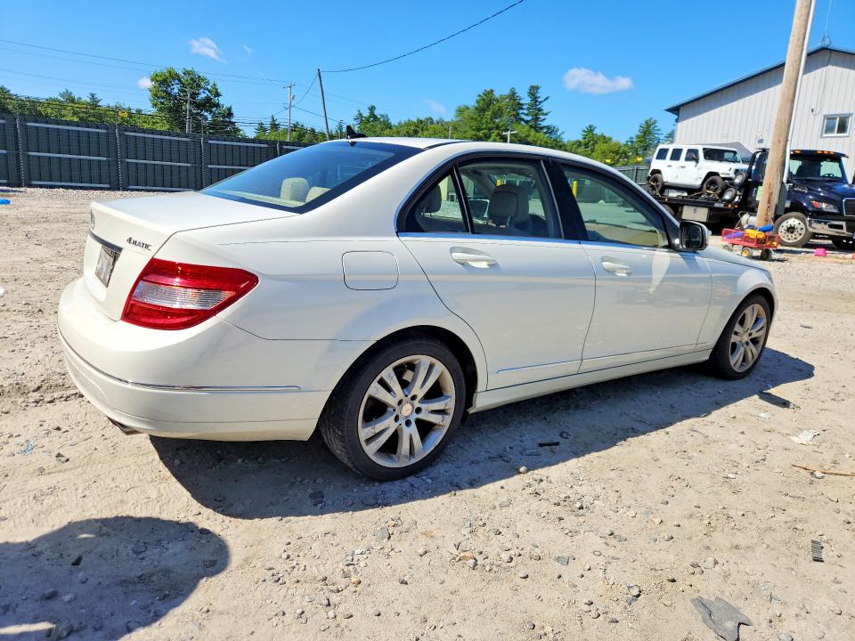 2008 Mercedes-benz C class VIN WDDGF81X58F126294 COPART salvage auction — MINOR DENT/SCRATCHES, NH - CERTIFICATE OF TITLE, sold $1,150 on 2026-08-18 (photo 3)