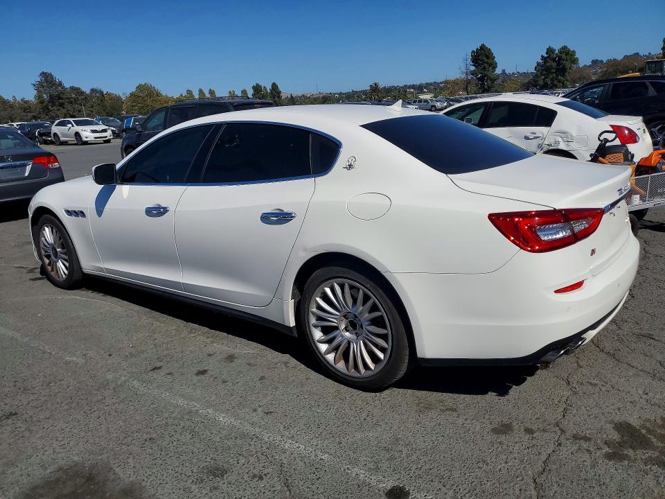 2014 Maserati Quattroporte VIN ZAM56RRA3E1126094 COPART salvage auction — MINOR DENT/SCRATCHES, Fl - Dis/Dlr/Exp Only Clean Title, sold $2,650 on 2026-08-28 (photo 2)