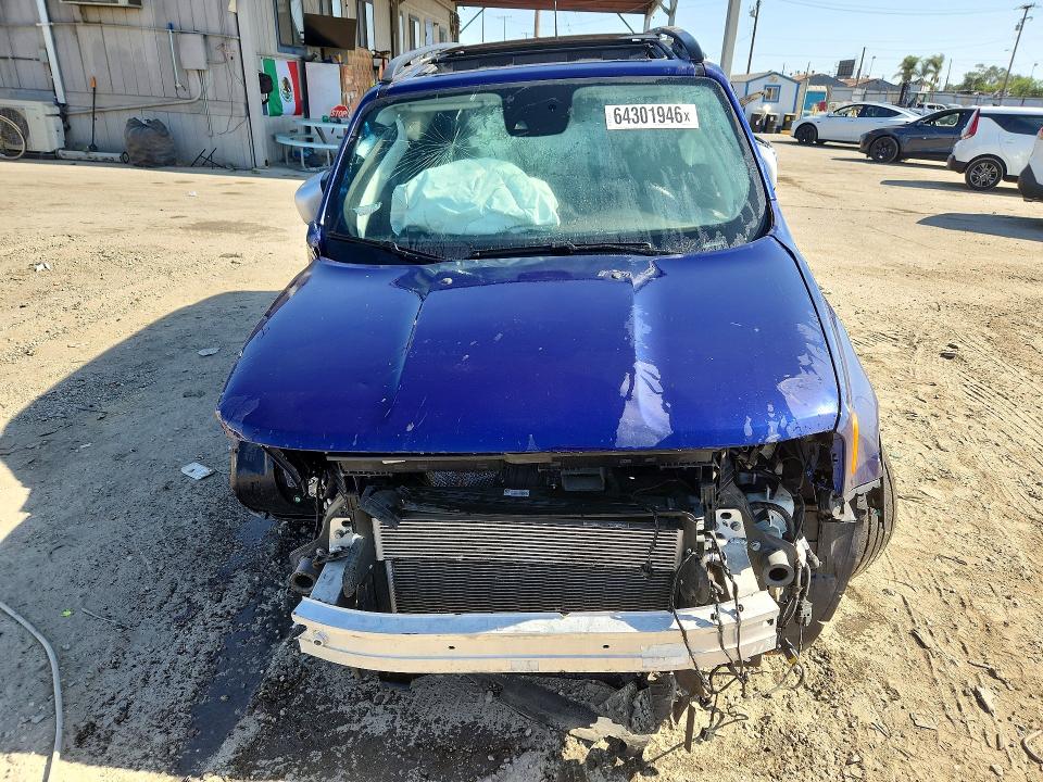 2021 Jeep Renegade VIN ZACNJDBB4MPM70215 COPART salvage auction — FRONT END, Ca - Acq Bos - Post Sale - Salvage, sold $550 on 2026-08-17 (photo 5)
