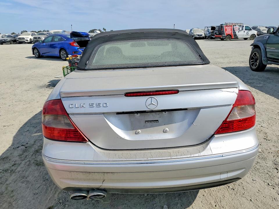 2009 Mercedes-benz Clk-class VIN WDBTK72G89T101176 COPART salvage auction — MINOR DENT/SCRATCHES, CA - CERT OF TITLE-SALVAGED, sold $950 on 2026-08-18 (photo 6)