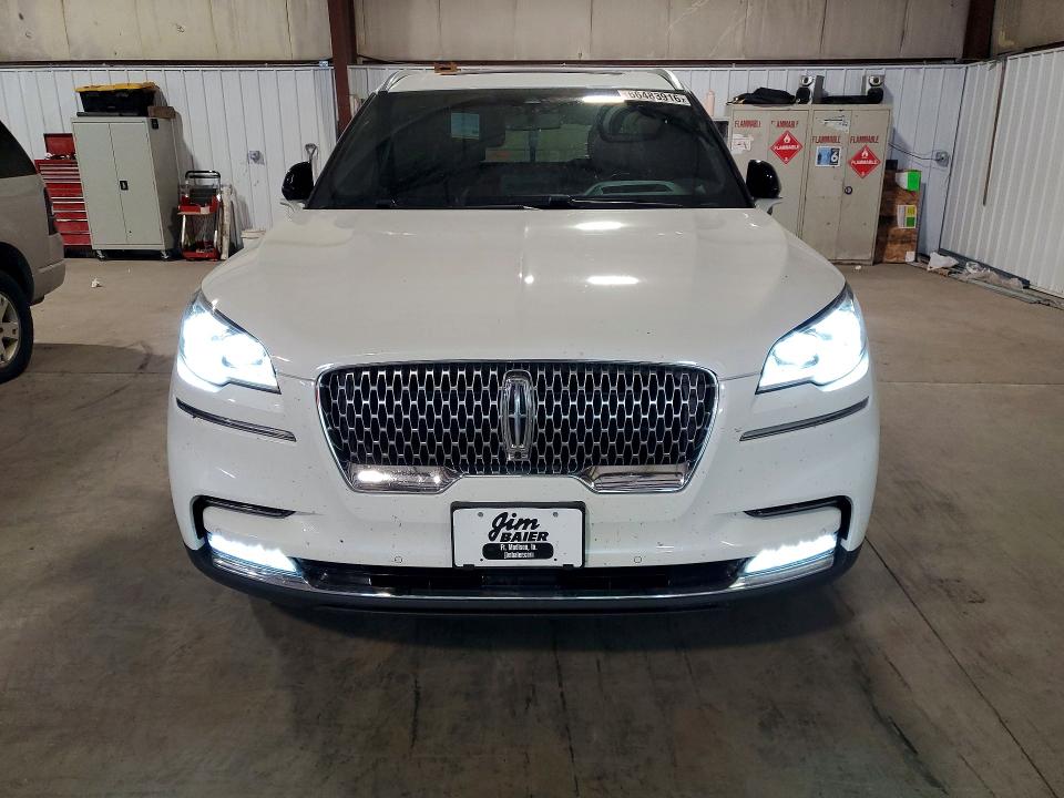 2020 Lincoln Aviator VIN 5LM5J7XC0LGL21195 COPART salvage auction — SIDE, IL - SALVAGE CERTIFICATE, sold $17,400 on 2026-09-16 (photo 5)