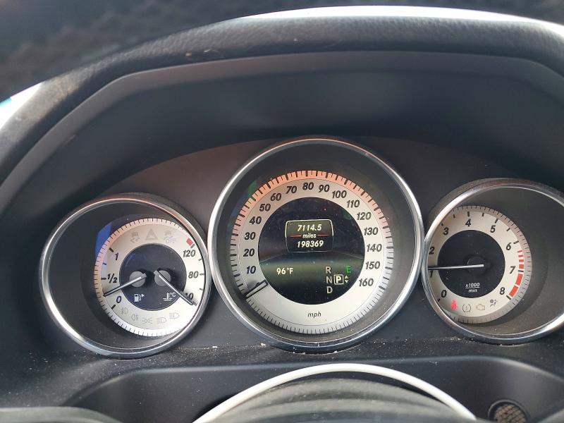 2014 Mercedes-benz E-class VIN WDDHF5KB4EB019195 COPART salvage auction — NORMAL WEAR, FL - CERTIFICATE OF TITLE, sold $2,150 on 2026-08-17 (photo 9)