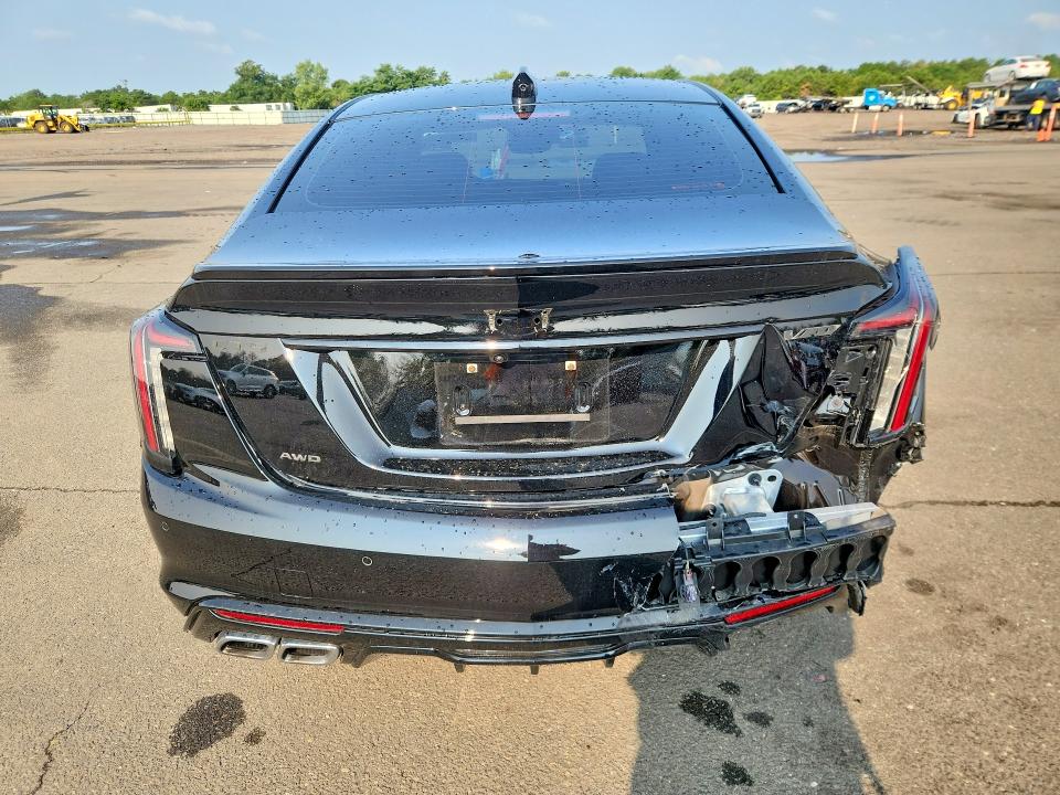 2026 Cadillac Ct5 VIN 1G6DV5RW7T0102913 COPART salvage auction — REAR END, Ny - Mv-907A Salvage Certificate, sold $22,600 on 2026-09-18 (photo 6)