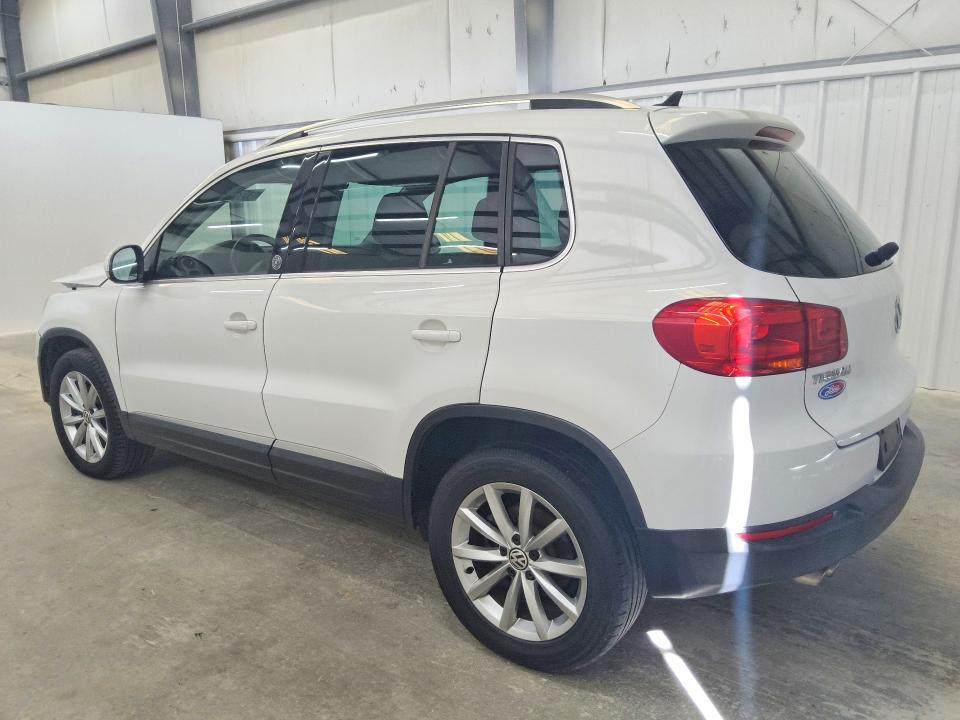 2017 Volkswagen Tiguan VIN WVGRV7AX2HW508312 COPART salvage auction — FRONT END, TX - CERTIFICATE OF TITLE, sold $775 on 2026-08-11 (photo 2)